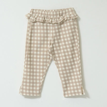 Japanese children's clothing Ly# mine skirt bottoming three-quarter pants 100-140cm girls spring and summer PANTS 