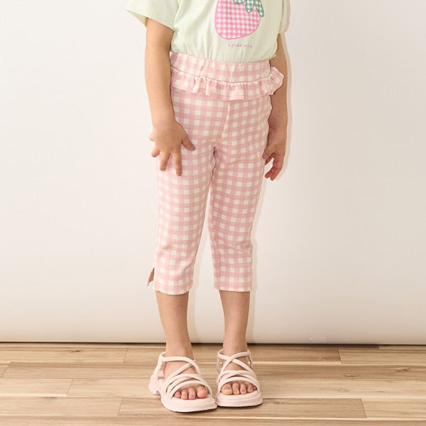 日本童裝 Ly# mine 裙邊打底七分褲 100-140cm 女童款 春夏季 PANTS