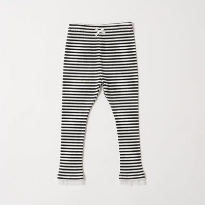 Japanese children's clothing Ly# mine mesh edge leggings 100-150cm girls spring and summer PANTS 