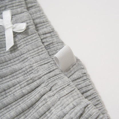 Japanese children's clothing Ly# mine mesh edge leggings 100-150cm girls spring and summer PANTS 