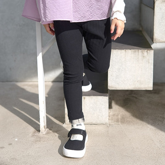 Japanese children's clothing Ly# mine mesh edge leggings 100-150cm girls spring and summer PANTS 