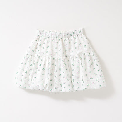 Japanese children's clothing Ly# mine bubble skirt 100-150cm girls spring and summer SKIRTS 