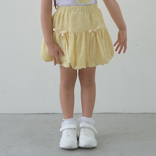 Japanese children's clothing Ly# mine bubble skirt 100-150cm girls spring and summer SKIRTS 