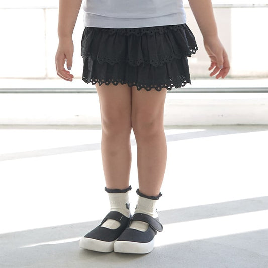 Japanese children's clothing Ly# mine layer cake skirt pants 100-150cm girls spring and summer PANTS 