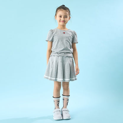 Japanese children's clothing Ly# mine preppy style skirt 100-150cm girls spring and summer SKIRTS 