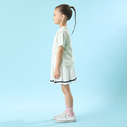 Japanese children's clothing Ly# mine preppy style skirt 100-150cm girls spring and summer SKIRTS 