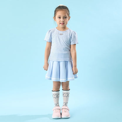 Japanese children's clothing Ly# mine preppy style skirt 100-150cm girls spring and summer SKIRTS 