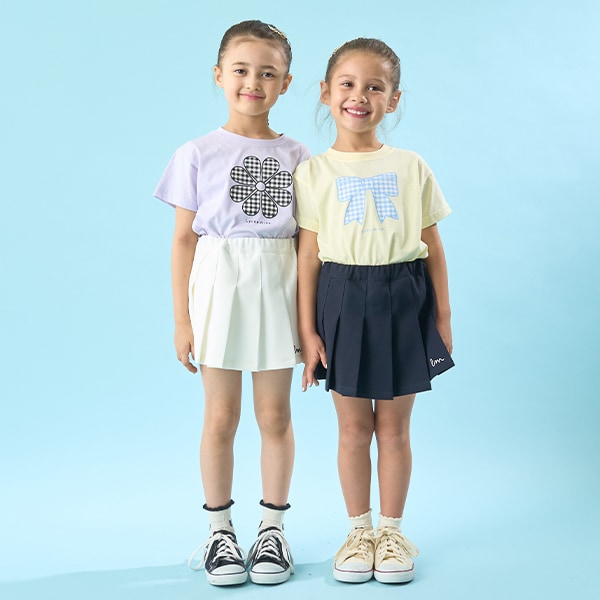 日本童裝 Ly# mine 百摺裙褲 100-150cm 女童款 春夏季 PANTS