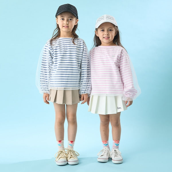 日本童裝 Ly# mine 百摺裙褲 100-150cm 女童款 春夏季 PANTS