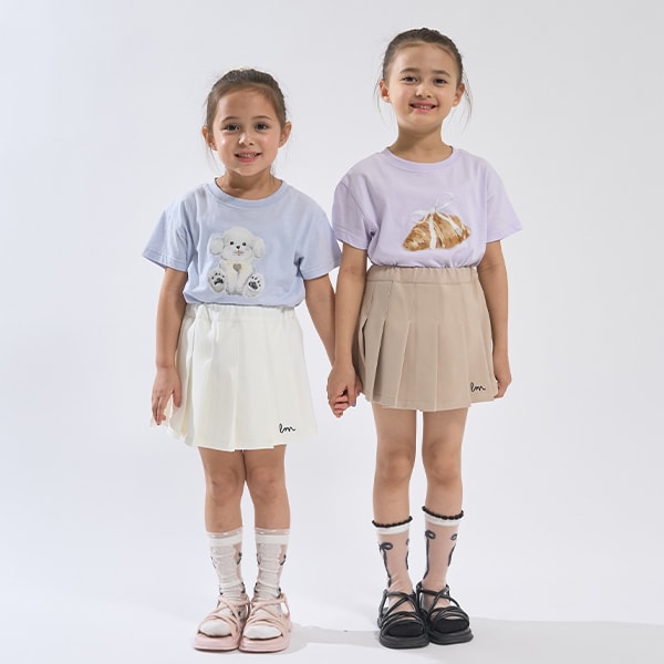 日本童裝 Ly# mine 百摺裙褲 100-150cm 女童款 春夏季 PANTS
