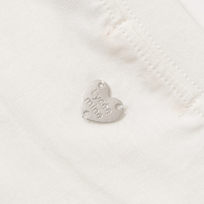 Japanese children's clothing Ly# mine puff sleeve embroidered letter top 100-150cm girls spring and summer TOPS 
