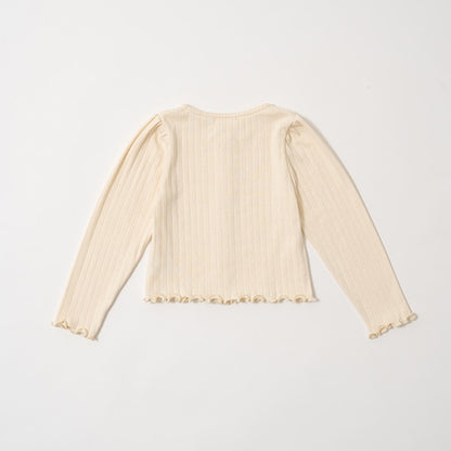 Japanese children's clothing Ly# mine knitted jacket 100-150cm girls spring and summer OUTERWEAR 