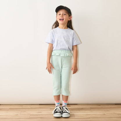 Japanese children's clothing Ly# mine cute pattern top 100-150cm girls spring and summer TOPS 