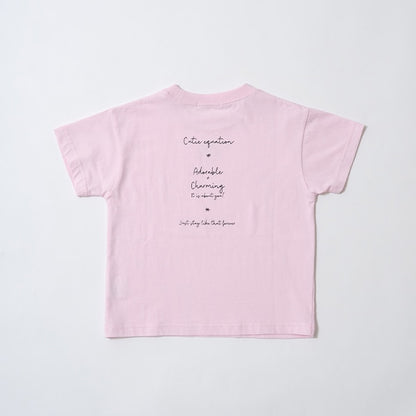 Japanese children's clothing Ly# mine cute pattern top 100-150cm girls spring and summer TOPS 