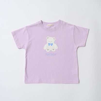 Japanese children's clothing Ly# mine cute pattern top 100-150cm girls spring and summer TOPS 