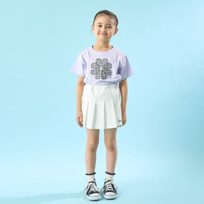 Japanese children's clothing Ly# mine cute pattern top 100-150cm girls spring and summer TOPS 