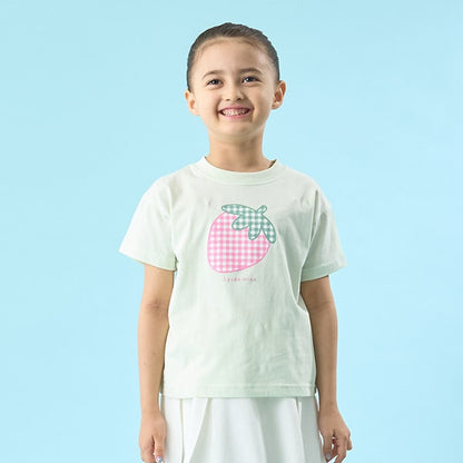 Japanese children's clothing Ly# mine cute pattern top 100-150cm girls spring and summer TOPS 