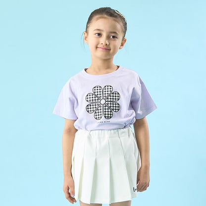 Japanese children's clothing Ly# mine cute pattern top 100-150cm girls spring and summer TOPS 