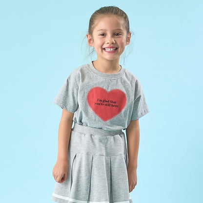 Japanese children's clothing Ly# mine cute pattern top 100-150cm girls spring and summer TOPS 