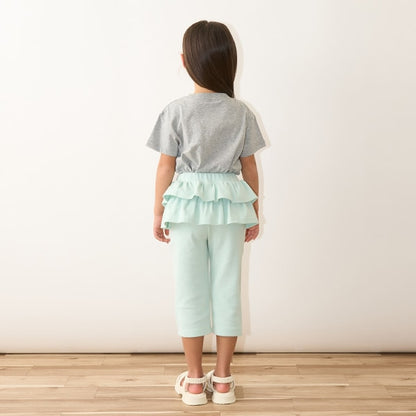 Japanese children's clothing Ly# mine cute pattern top 100-150cm girls spring and summer TOPS 