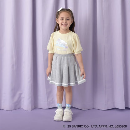 日本童裝 Ly# mine x Sanrio 泡泡袖上衣 100-140cm 女童款 春夏季 TOPS