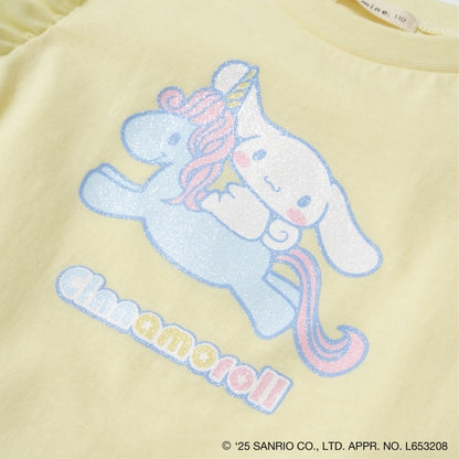 日本童裝 Ly# mine x Sanrio 泡泡袖上衣 100-140cm 女童款 春夏季 TOPS