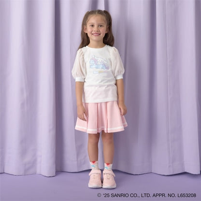 日本童裝 Ly# mine x Sanrio 泡泡袖上衣 100-140cm 女童款 春夏季 TOPS