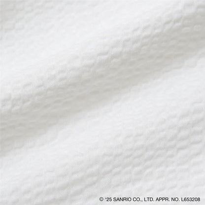 日本童裝 Ly# mine x Sanrio 泡泡袖襯衫上衣連髮繩 100-140cm 女童款 春夏季 TOPS