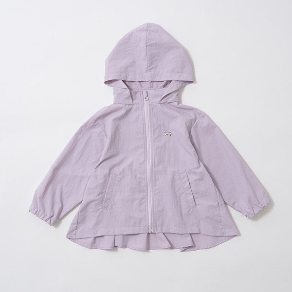 日本童裝 Ly# mine 防水風褸附收納袋 100-150cm 女童款 春季 OUTERWEAR