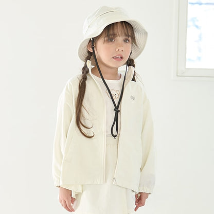 Japanese children's clothing Ly# mine waterproof series windbreaker with storage bag 100-150cm girls spring and summer OUTERWEAR 