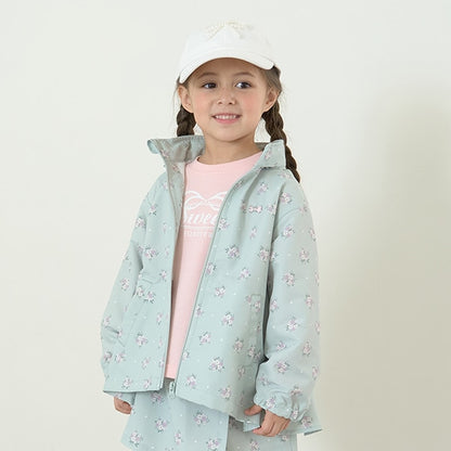 Japanese children's clothing Ly# mine waterproof series windbreaker with storage bag 100-150cm girls spring and summer OUTERWEAR 