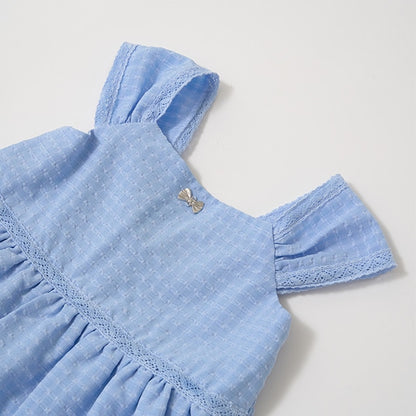 Japanese children's clothing Ly# mine suspender dress 100-150cm girls spring and summer dresses 