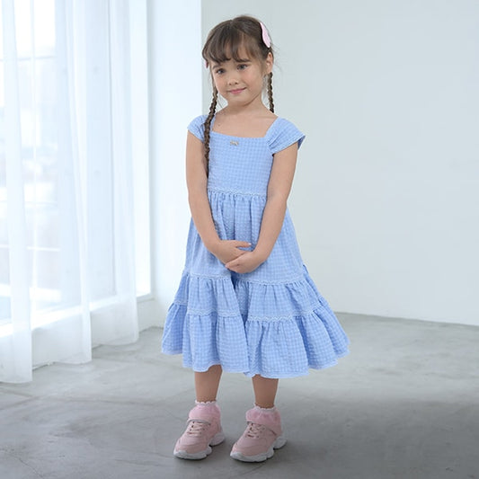 Japanese children's clothing Ly# mine suspender dress 100-150cm girls spring and summer dresses 