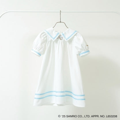 Japanese children's clothing Ly# mine x Sanrio preppy dress 100-140cm girls spring and summer dresses 