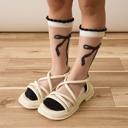 Lycee mine socks (1 pair, 17-23cm) shipped directly from Japan 