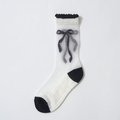 Lycee mine socks (1 pair, 17-23cm) shipped directly from Japan 