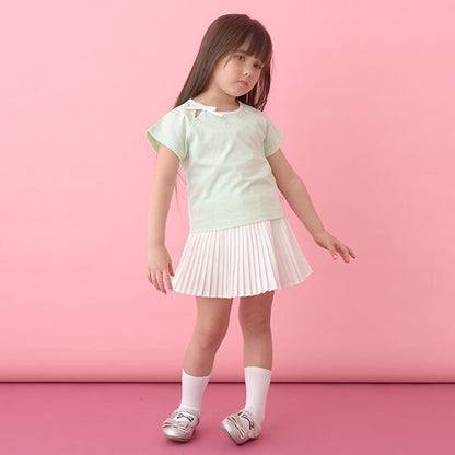 Japanese children's clothing Ly# mine pleated skirt 100-150cm girls summer SKIRTS 