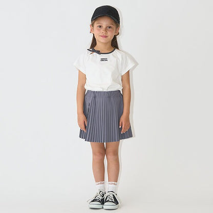 Japanese children's clothing Ly# mine pleated skirt 100-150cm girls summer SKIRTS 