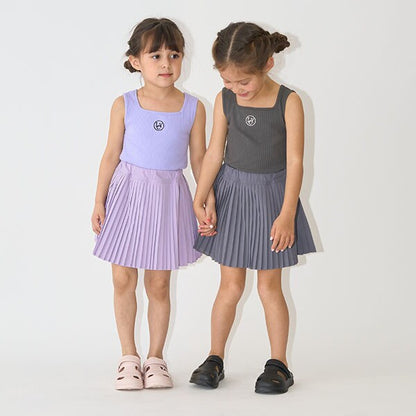 Japanese children's clothing Ly# mine pleated skirt 100-150cm girls summer SKIRTS 
