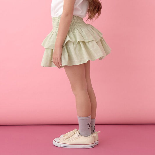 Japanese children's clothing Ly# mine lace short skirt pants 100-150cm girls summer SKIRTS PANTS 