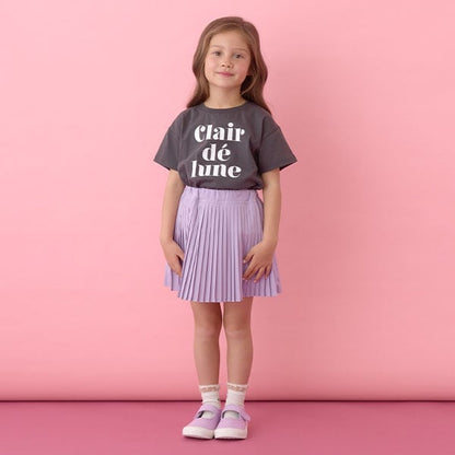 日本童裝 Ly# mine 印花短袖上衣 100-150cm 女童款 夏季 TOPS