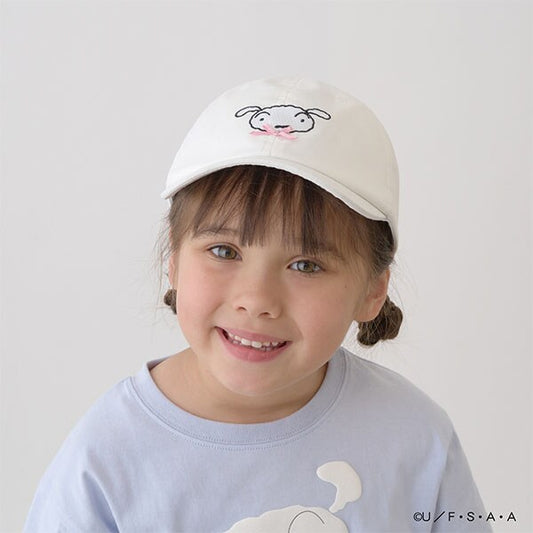 Lycee mine x Crayon Shin-chan White Cap 54cm (Direct from Japan) 