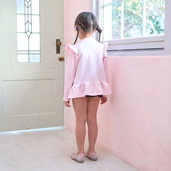 Japanese children's clothing Ly# mine UV protection swimsuit jacket 100-130cm girls summer swimsuit special edition [Japan pre-sale: mid-April 2025] 
