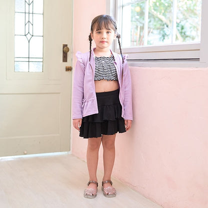 Japanese children's clothing Ly# mine UV protection swimsuit jacket 100-130cm girls summer swimsuit special edition [Japan pre-sale: mid-April 2025] 