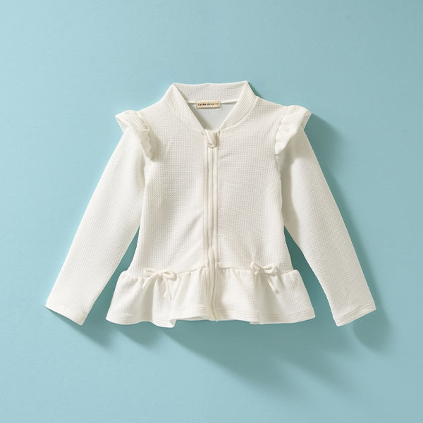Japanese children's clothing Ly# mine UV protection swimsuit jacket 100-130cm girls summer swimsuit special edition [Japan pre-sale: mid-April 2025] 