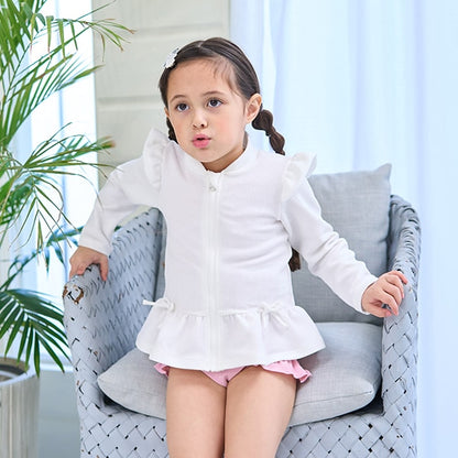 Japanese children's clothing Ly# mine UV protection swimsuit jacket 100-130cm girls summer swimsuit special edition [Japan pre-sale: mid-April 2025] 