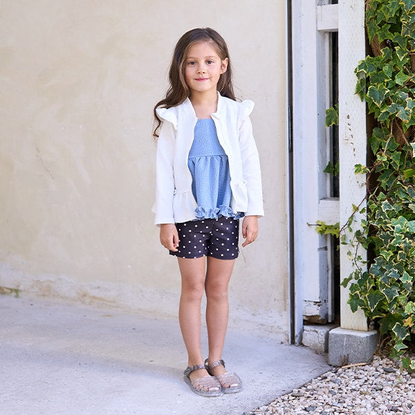 Japanese children's clothing Ly# mine UV protection swimsuit jacket 100-130cm girls summer swimsuit special edition [Japan pre-sale: mid-April 2025] 