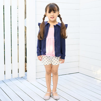 Japanese children's clothing Ly# mine UV protection swimsuit jacket 100-130cm girls summer swimsuit special edition [Japan pre-sale: mid-April 2025]