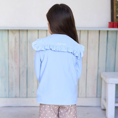 Japanese children's clothing Ly# mine UV protection swimsuit jacket 100-130cm girls summer swimsuit special edition [Japan pre-sale: mid-April 2025]