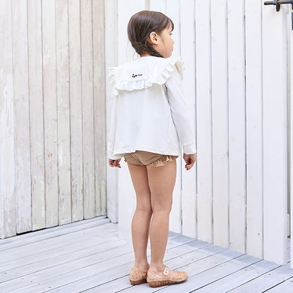 Japanese children's clothing Ly# mine UV protection swimsuit jacket 100-130cm girls summer swimsuit special edition [Japan pre-sale: mid-April 2025]